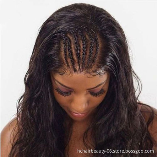 Faked Scalp Wig 13x4 Lace Front Human Hair Wigs Pre Plucked Hairline Brazilian Remy Body Wave Human Hair Wigs for Women